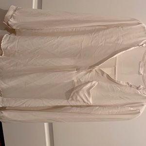 Lush small cream long sleeve with pocket